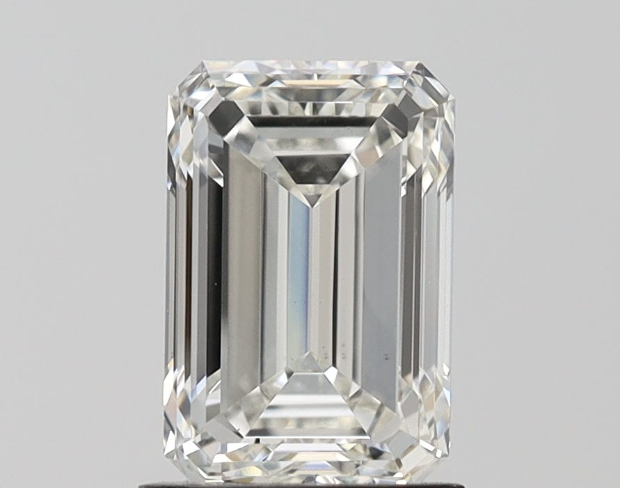 2 Carat G VS1 Emerald Cut Lab Grown Diamond - Stunning Engagement Ring Center Stone for Wedding & Anniversary Jewelry