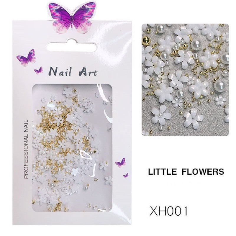 Beautiful Acrylic Flowers and Beads for DIY Crafts, Home Decor, Jewelry Making - Perfect for Wedding Centerpieces, Gift Wrapping & Scrapbooking