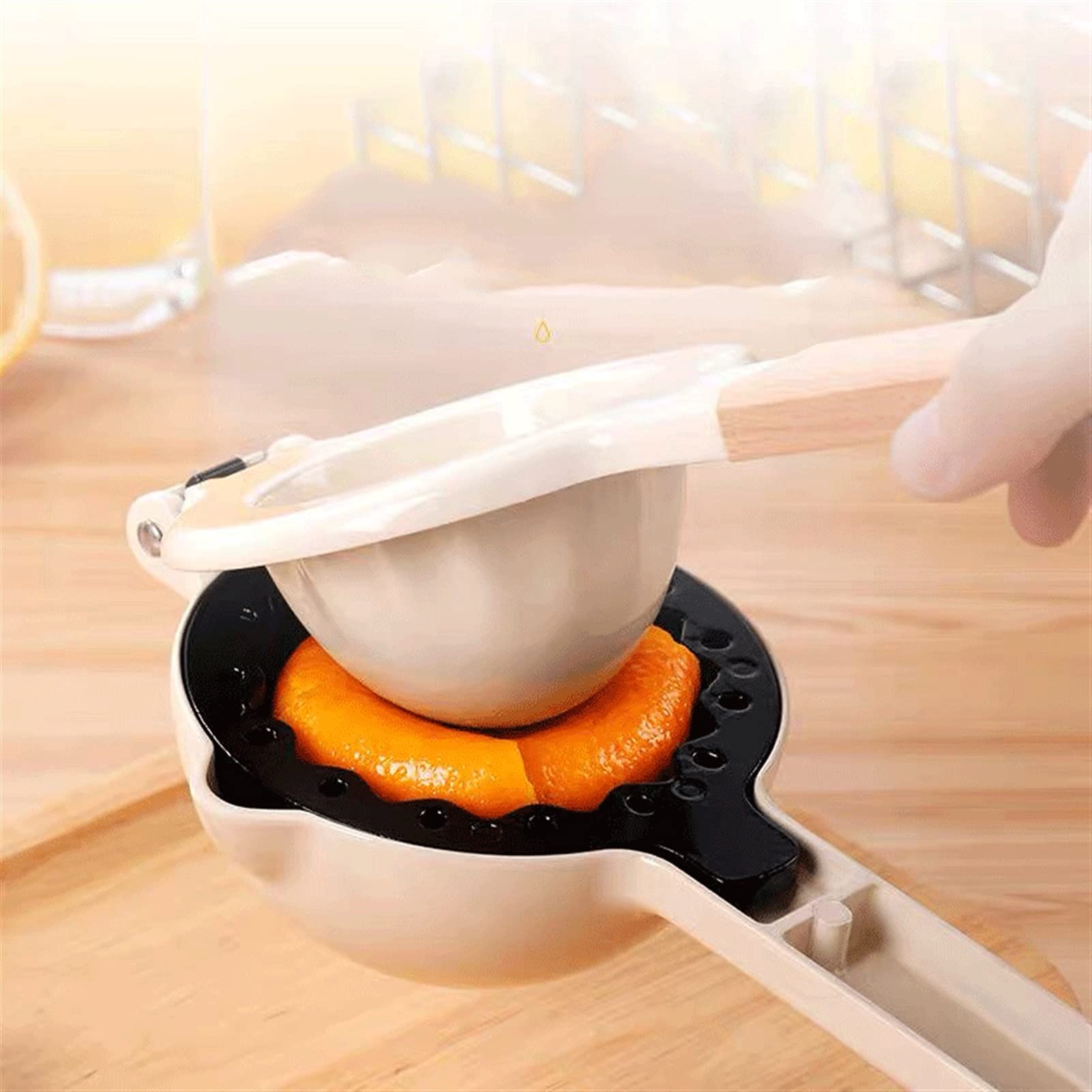 Premium Aluminum Alloy Manual Citrus Juicer - Hand Press Lemon, Orange, Lime Squeezer with Portable Design - Perfect for Fresh Juice, Cocktails & Healthy Cooking