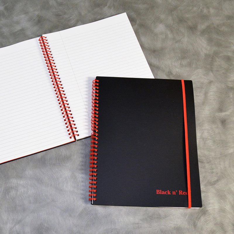 Premium Plastic Twin-Wire Notebooks for School, Office & Journaling - Durable & Spiral Bound for Easy Note-Taking