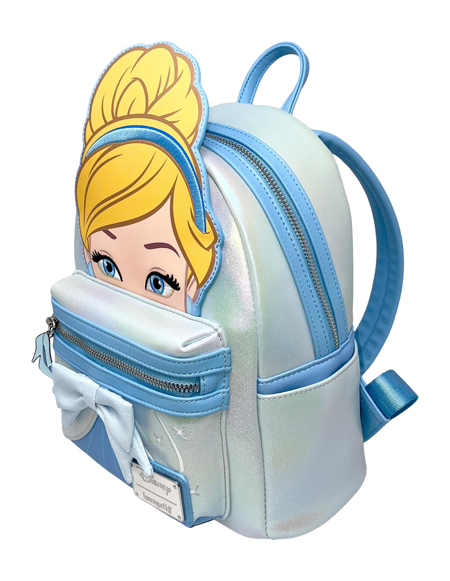 Disney Cinderella Cosplay Women's Shoulder Bag - Loungefly Double Strap Purse for Disney Fans, Cosplay & Everyday Use