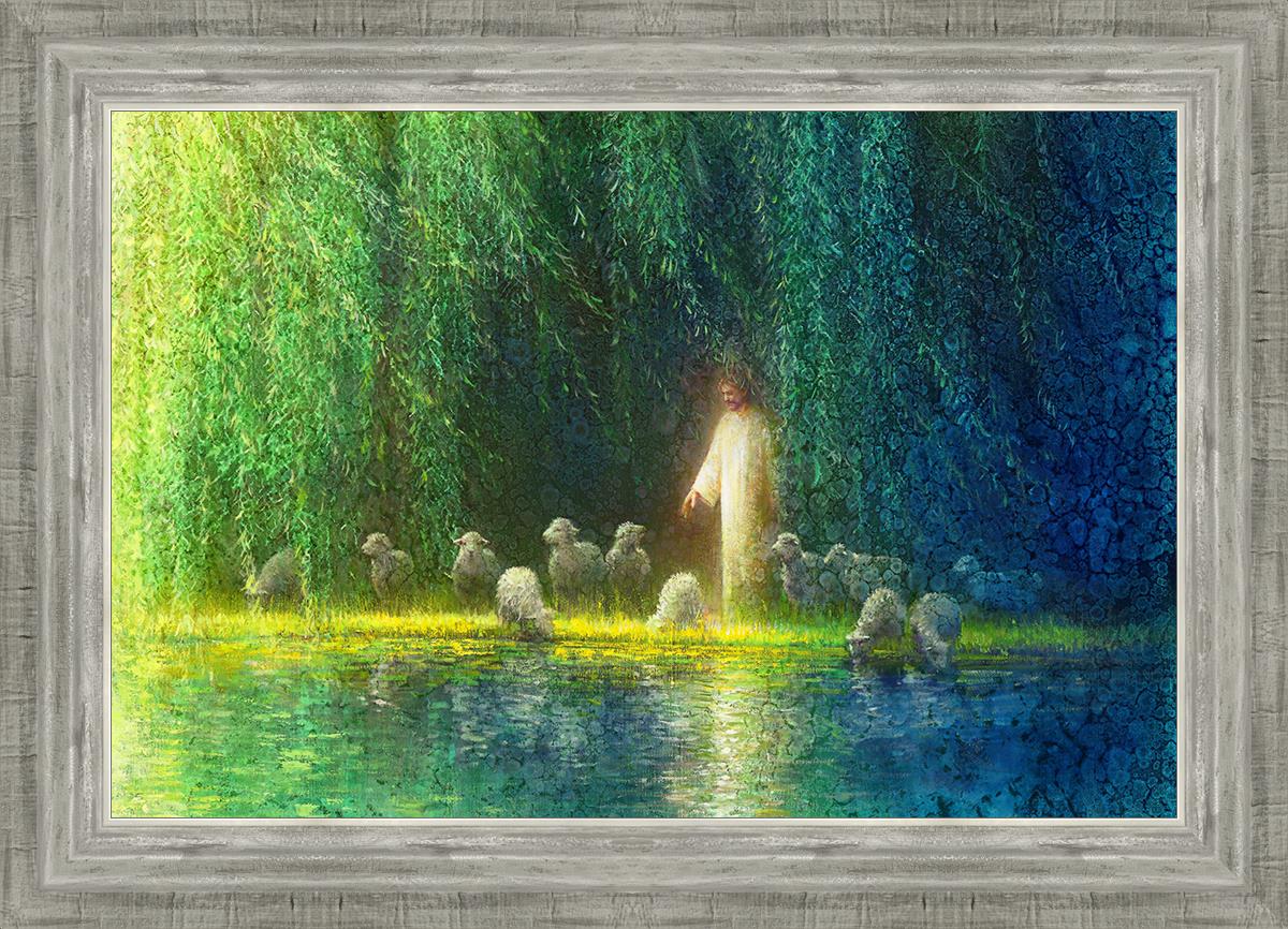 Among the Willows - Handmade Boho Wall Art Decor for Living Room, Bedroom & Nursery | Nature-Inspired Home Decor for Boho Chic & Farmhouse Style
