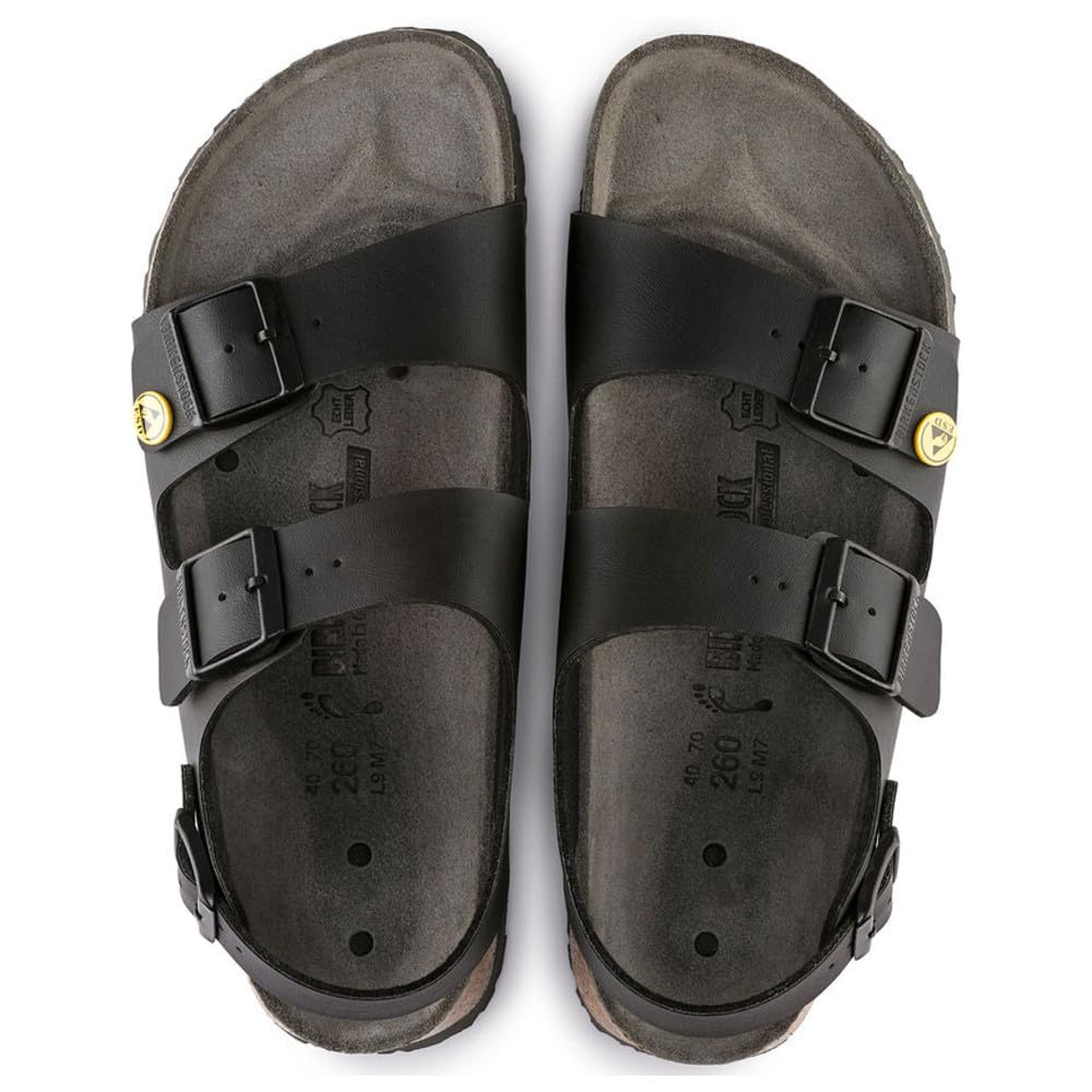 Birkenstock Women's Slingback Sandals - Sonora Black Oil Leather - Size 35 EU - Comfortable Backstrap Slides for Casual Wear, Beach & Summer Outfits