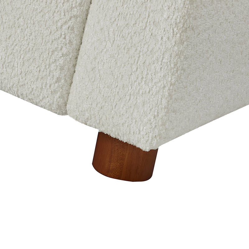 Botham Modern Cozy Sofa with Hidden Low Legs - Comfortable Living Room Furniture for Small Spaces, Apartments & Home Decor
