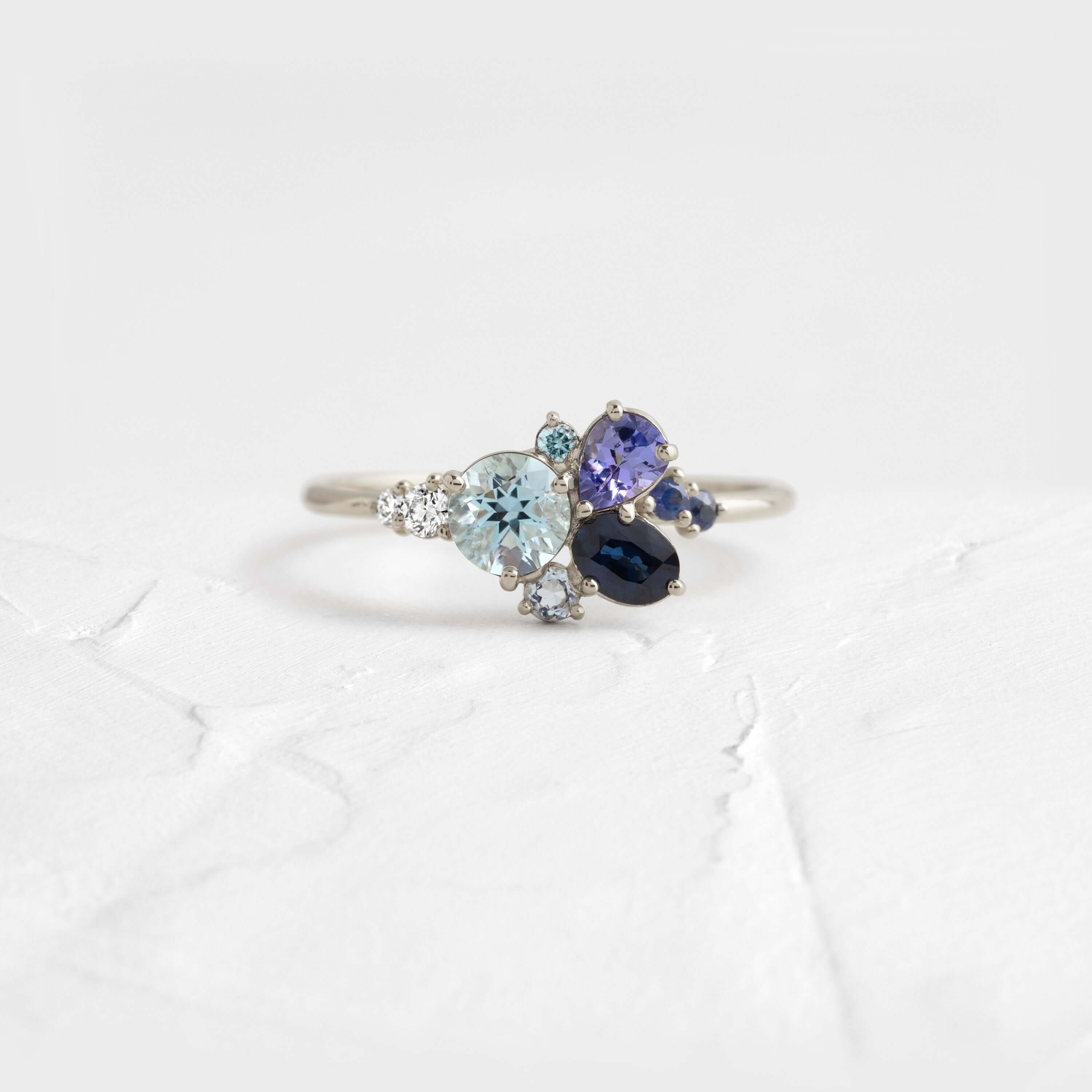 Crystal Clear Water Ring - Elegant Fashion Jewelry for Women | Perfect for Weddings, Parties & Everyday Wear