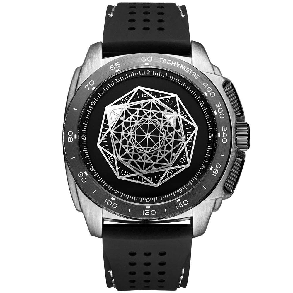 Ruimas Men's Military Sport Watch - Waterproof Luxury Wristwatch for Outdoor & Fitness