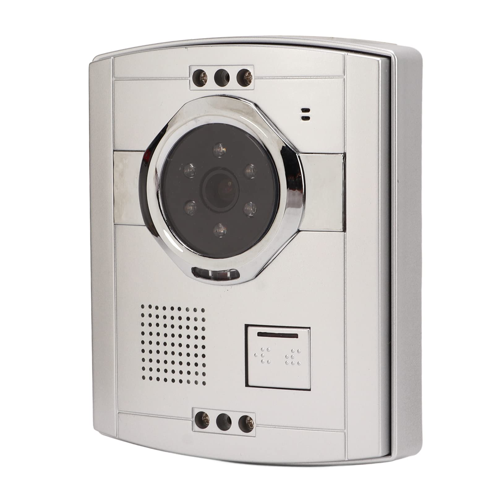 Zyyini Wired Video Door Phone System with LCD Display & Infrared Night Vision - Color Video Intercom Doorbell for Home, Villa, Apartment, Dorm, Office (US) | Secure Entry Solution for Day & Night Monitoring