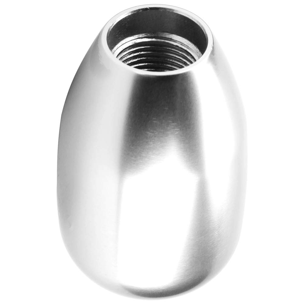 Wosune Premium Silver Gear Shift Knob - High Reliability Replacement Shifter for Sports Cars & Vehicle Maintenance - Perfect for Racing Enthusiasts & Auto Mechanics
