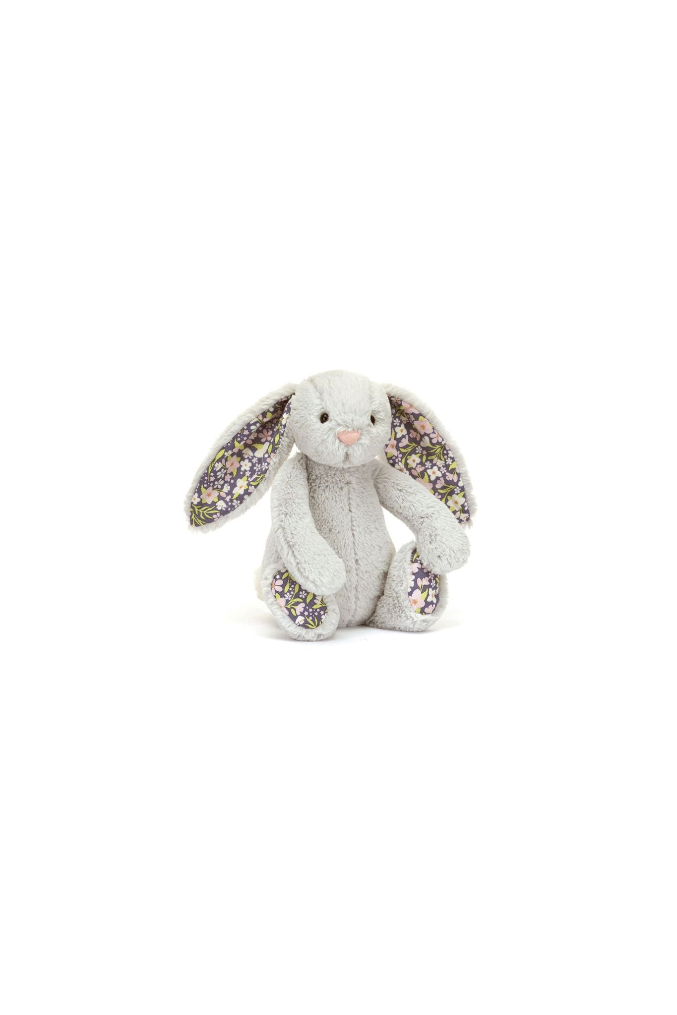 Jellycat Blossom Silver Bunny 'Bloom' Plush Toy - Soft Stuffed Animal for Kids, Babies & Nursery Decor | Perfect Gift for Easter, Birthdays & Baby Showers