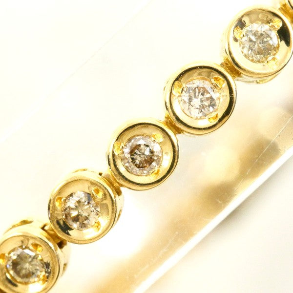 18K Yellow Gold Diamond Bracelet for Women - Elegant & Luxurious Tennis Bracelet - Perfect for Weddings, Anniversaries & Special Occasions