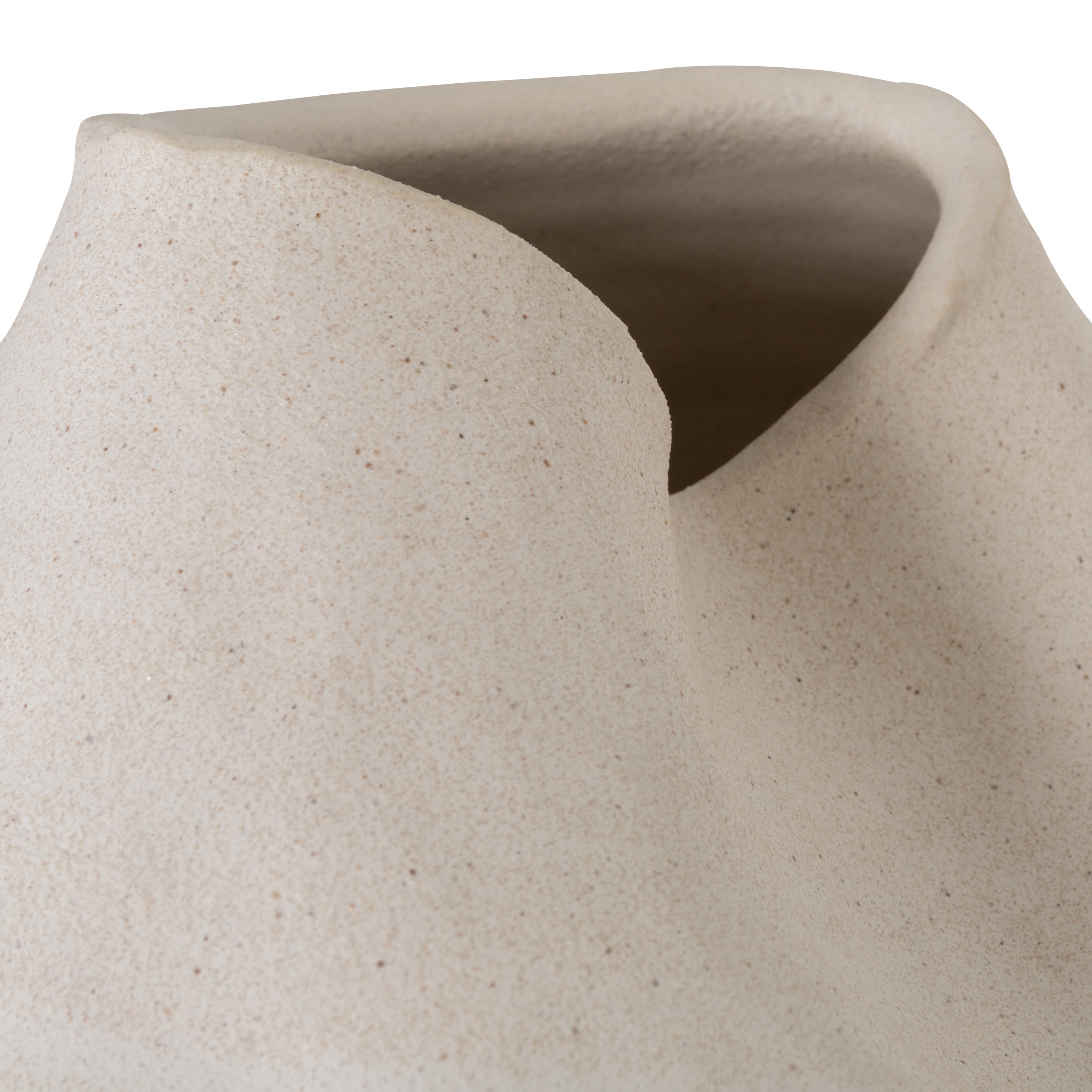 Claudette Vase - Modern Ceramic Home Decor for Living Room, Bedroom & Office - Perfect for Flowers, Centerpieces & Interior Design