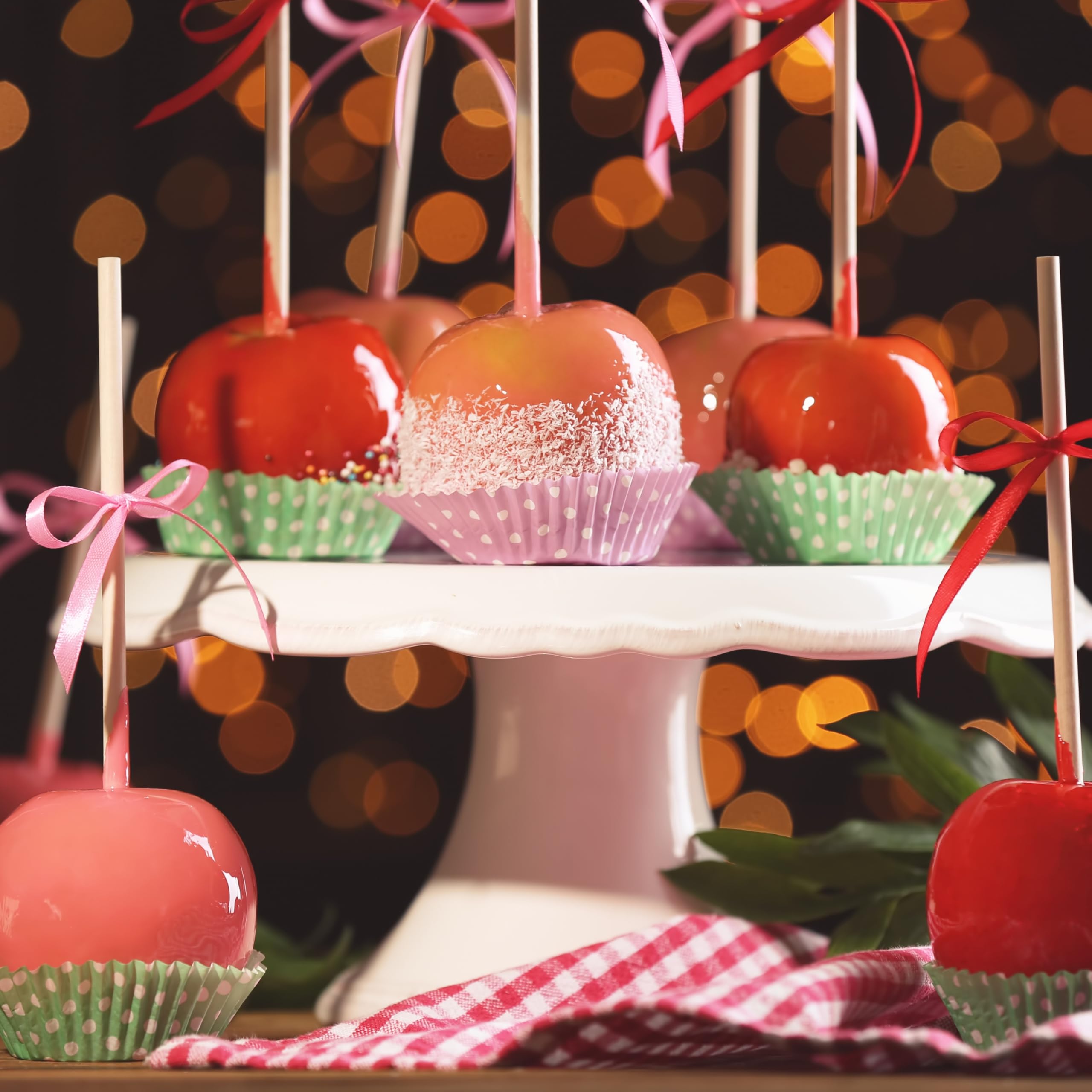 Concord Candy & Caramel Apple Kits - Make 20 Delicious Candy Apples | Perfect for Halloween, Parties & Holiday Gifts