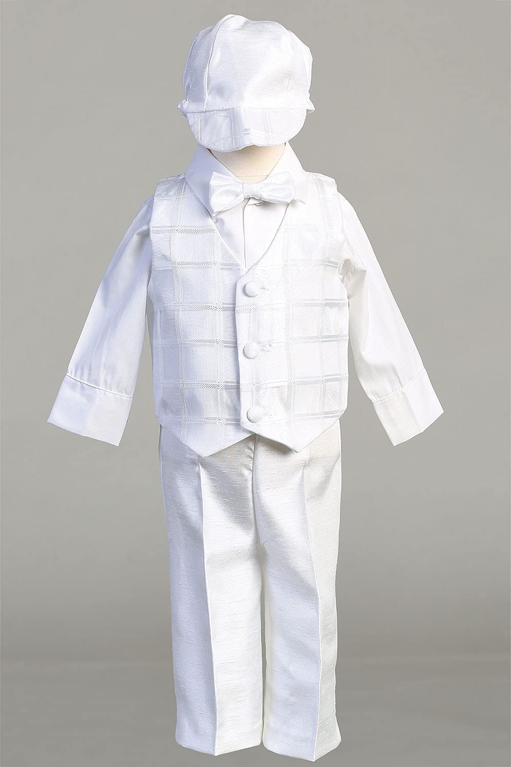 Baby Boy Baptism Outfits - Christening Suit with Vest & Pants for Infant Boys | Ropa de Bautizo para Niño | Perfect for Church Ceremonies & Special Occasions