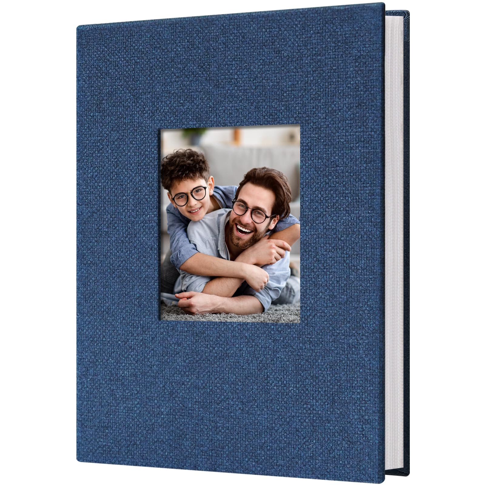 Vienrose 4x6 Photo Album - Holds 400 Vertical Slip-in Pictures, Wedding Family Baby Travel Scrapbook | Perfect for Preserving Wedding Memories, Baby's First Year & Travel Adventures