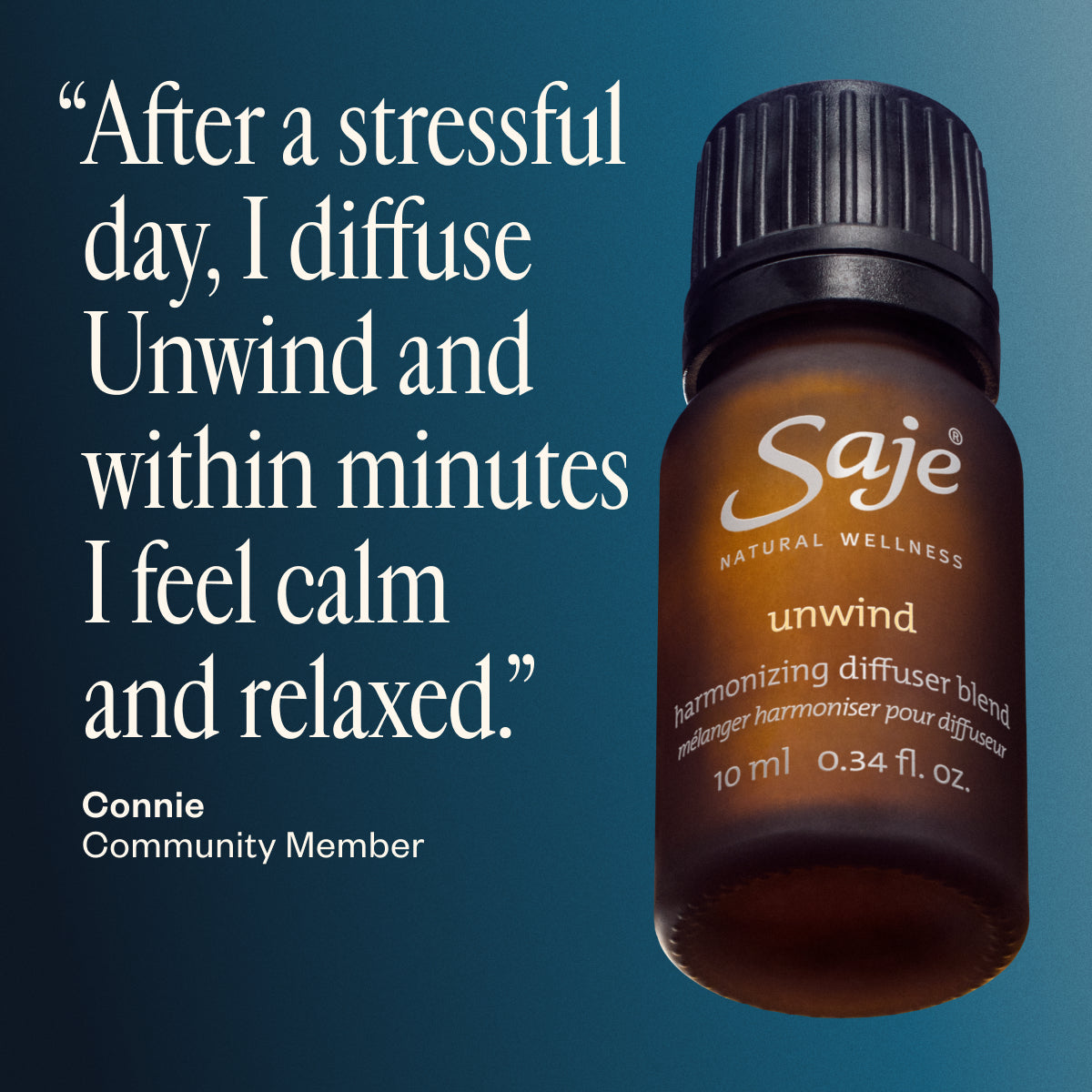 Unwind Harmonizing Essential Oil Diffuser Blend for Relaxation & Stress Relief – Perfect for Yoga, Meditation & Bedtime