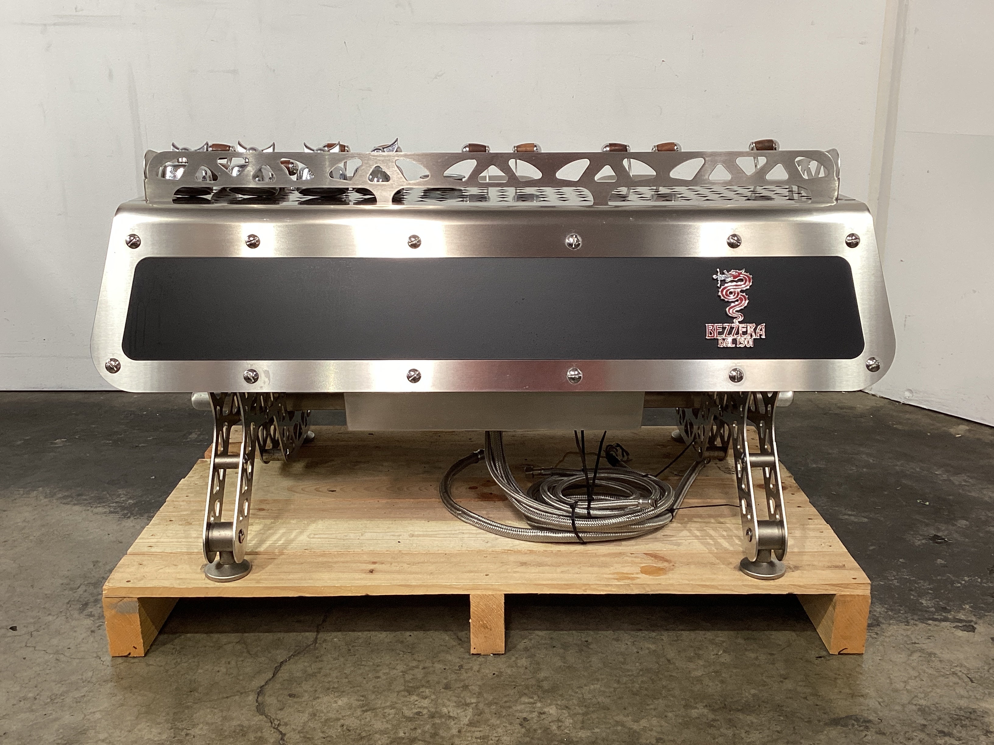 Bezzera Victoria De Brewing Profile 3 Group Commercial Coffee Machine - Professional Espresso Maker for Cafes, Restaurants & Offices (Model 836457) | Perfect for High-Volume Brewing & Specialty Coffee Shops