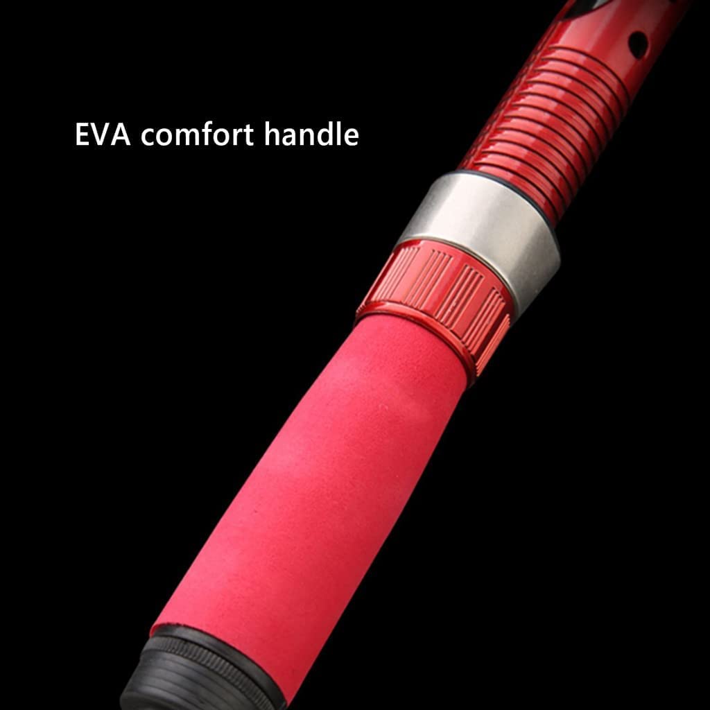 **Telescopic Fishing Rod and Reel Combo - Carbon Fiber Portable Fishing Pole with EVA Handle for Saltwater & Freshwater Fishing - Lightweight & Easy to Carry - Perfect for Travel, Camping, and Outdoor Adventures**