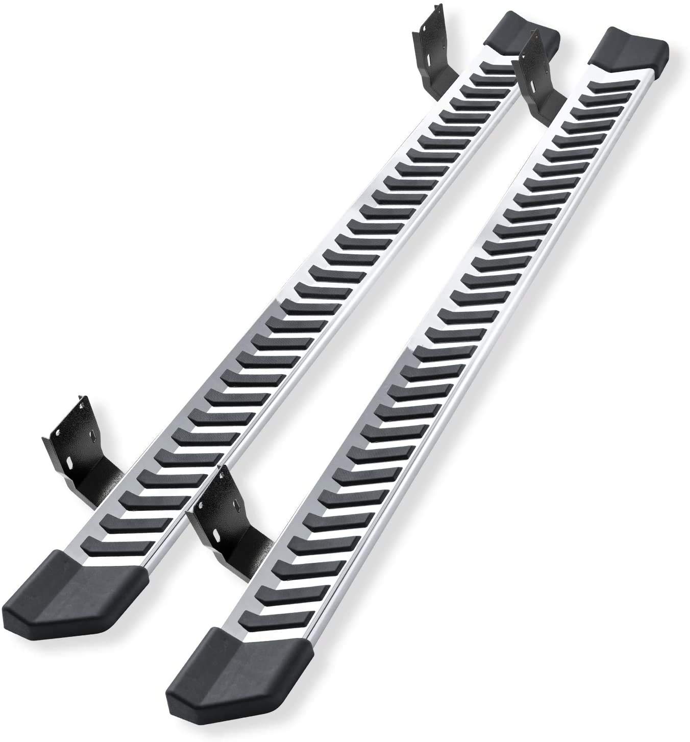COMNOVA OE Style 6 Inch Side Running Boards Nerf Bars - Fit 1999-2016 Ford F250 F350 Super Duty Extended Cab Pickup (3/4 Size Rear Doors) - Heavy Duty Truck Side Steps for Easy Entry & Off-Road Protection