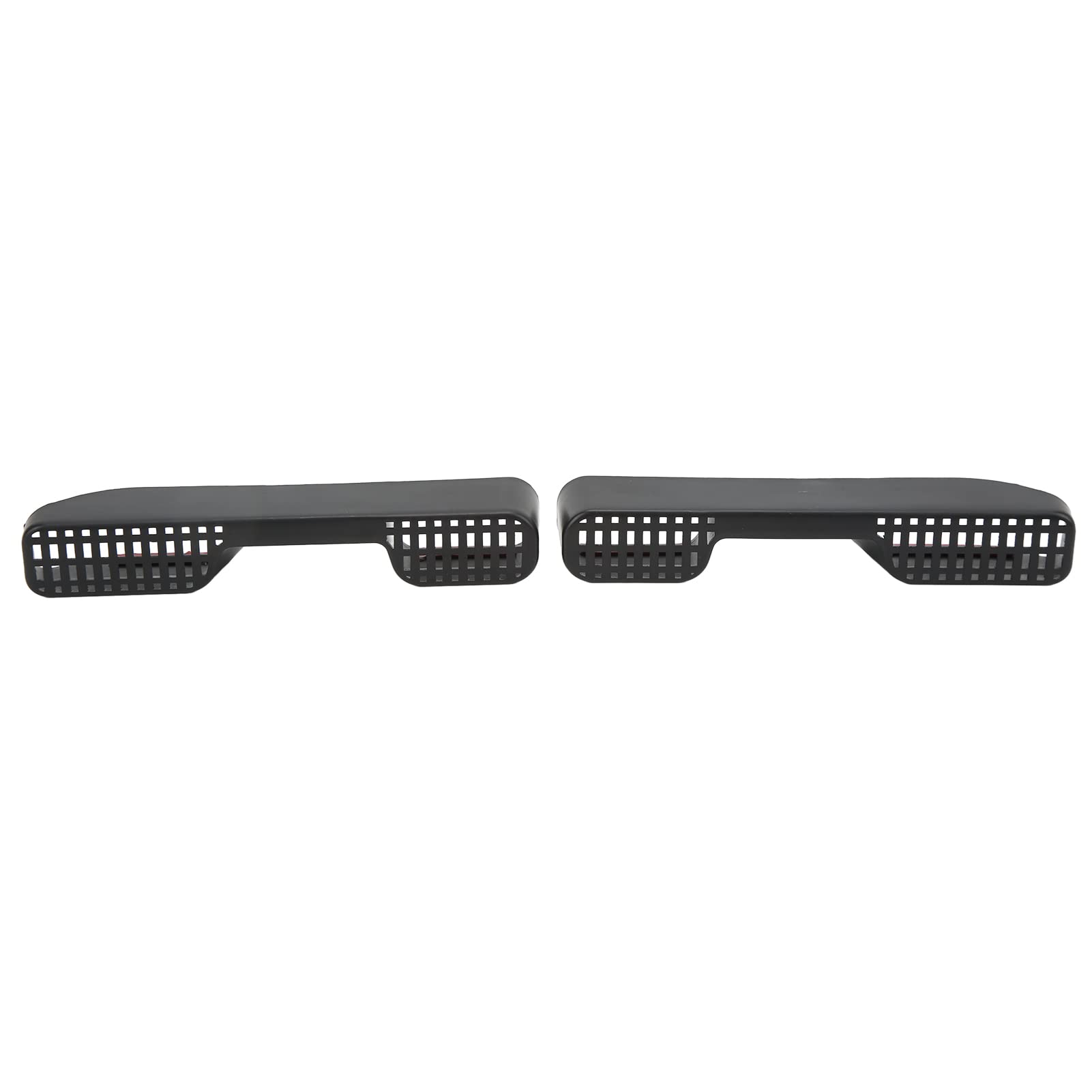 Demeras Backseat Air Conditioning Grille - 2pcs Black Heat-Resistant Rear Seat Air Vent Cover for Cars | Durable & Wearproof | Perfect for SUV, Sedan & Truck Interior Upgrades