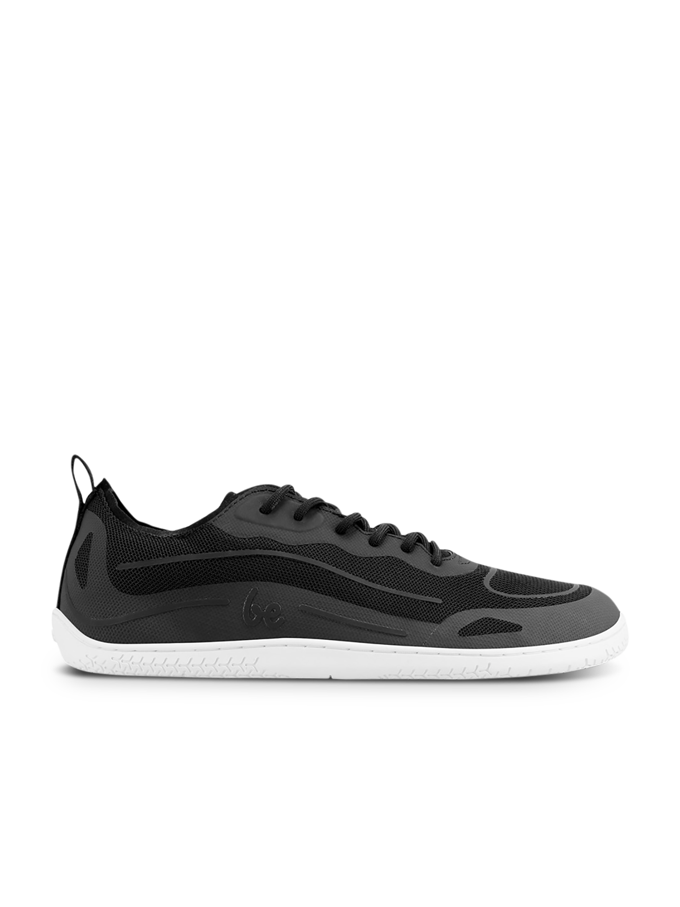 Barefoot Sneakers for Women & Men - Be Lenka Velocity Minimalist Running Shoes in Black | Lightweight & Flexible for Gym, Trail Running & Everyday Wear