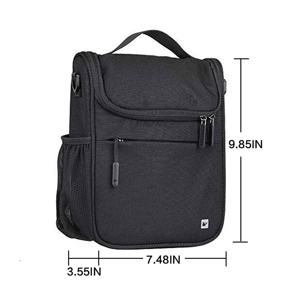 Rhinowalk Bike Handlebar Bag - Waterproof Front Frame Basket Bag for Road & Mountain Bikes | Perfect Cycling Accessory for Commuting, Touring & Outdoor Adventures