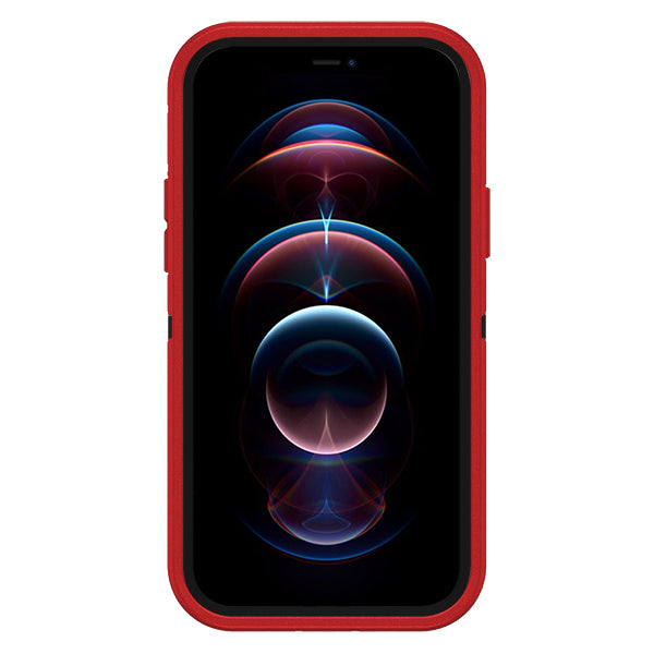iPhone 13 Pro Max Shockproof Defender Case - Heavy Duty Protection, Anti-Scratch & Drop Proof Cover (Red) | Perfect for Outdoor Activities, Travel & Daily Use
