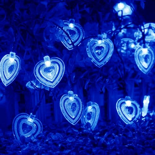 Heart Shaped-Blue