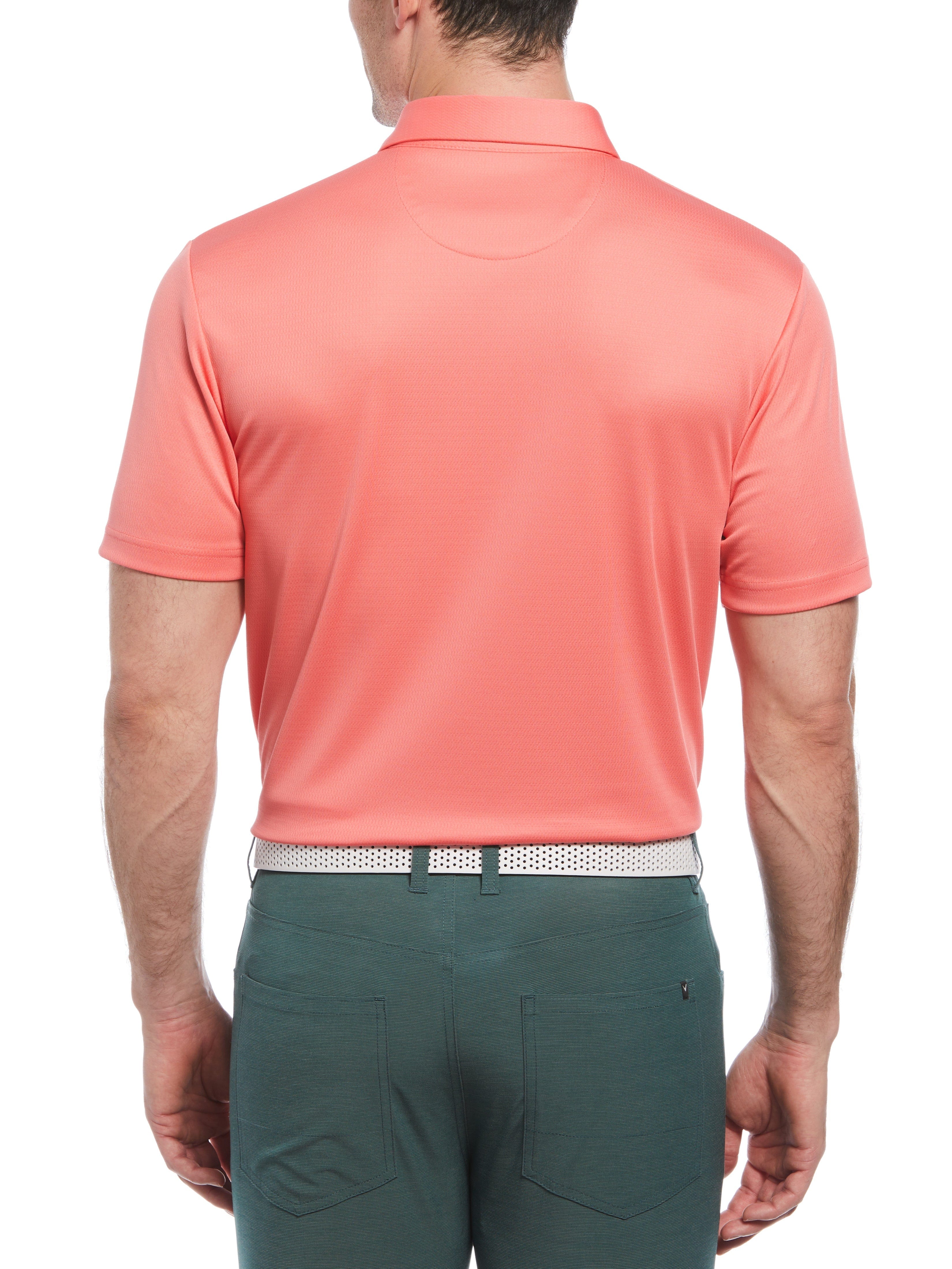 Men's Micro Texture Polo Shirt - Breathable & Comfortable Casual Wear for Golf, Office & Everyday Use
