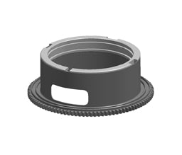 TC1017 Z+1.4 Zoom Gear for Tokina 10-17mm Lens with Kenko 1.4x Teleplus Pro 300 Converter - Perfect for Macro Photography and Close-Up Shots