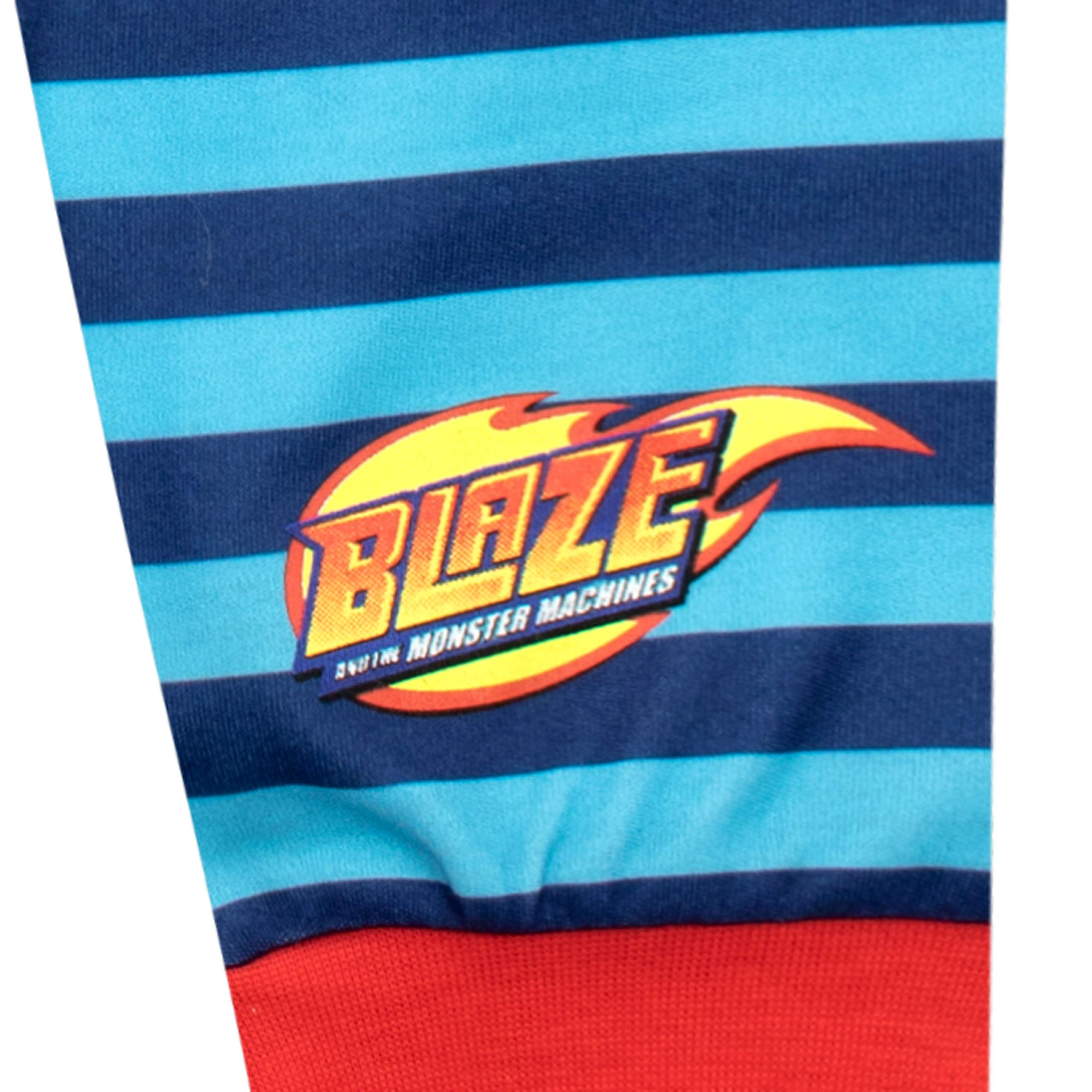 Blaze and The Monster Machines Boys Pajama Set - Kids Cartoon Character Sleepwear for Boys 2-8 Years - Soft & Comfortable Nightwear for Bedtime, Sleepovers, and Playtime