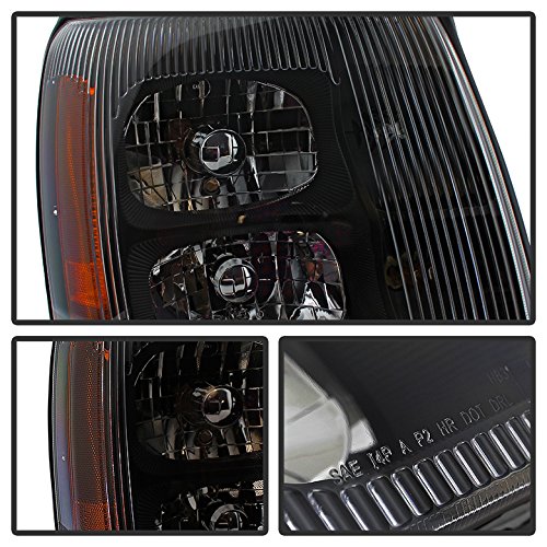 XTUNE Escalade HID Headlights - OEM Style Black Housing with Clear Lens - Perfect for Cadillac Escalade Night Driving & Off-Road Adventures