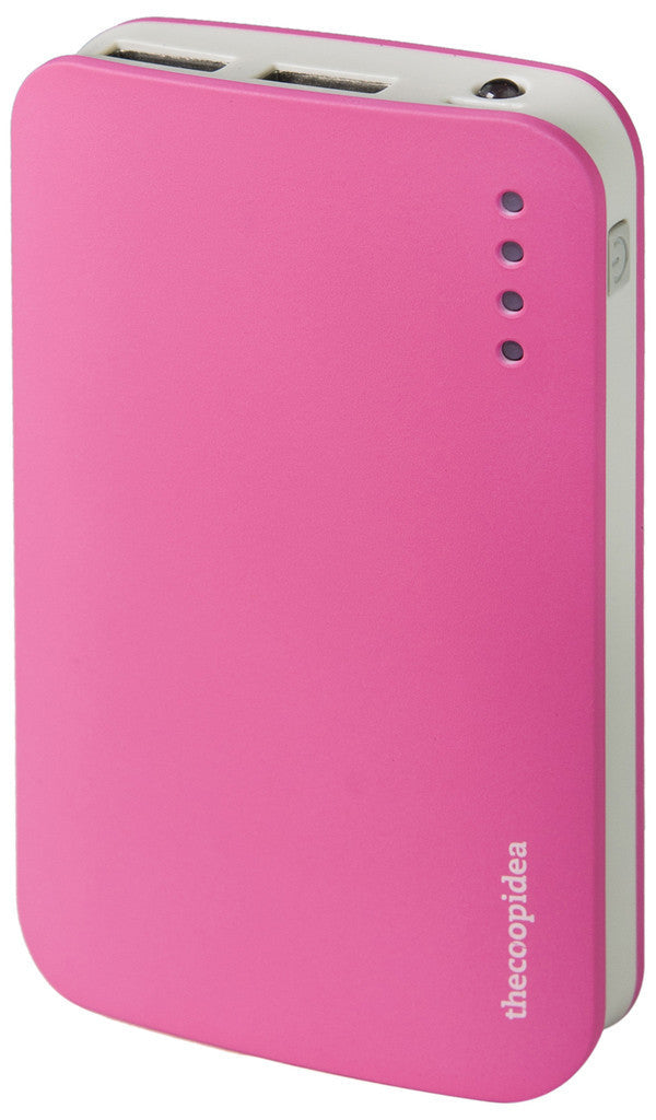 Thecoopidea Gummy 9000mAh Portable Power Bank with 2.4A Fast Charging - Perfect for Travel, Camping & Emergency Phone Charging