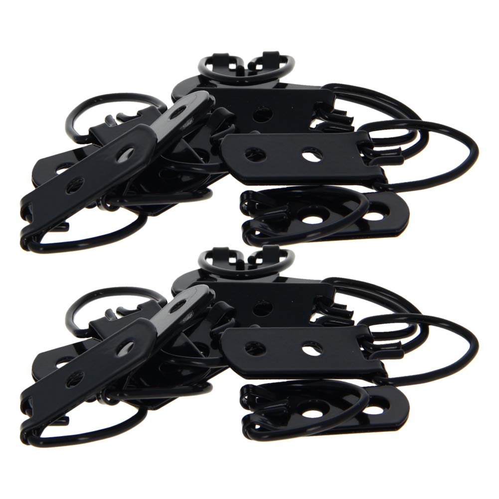 MroMax 10PCS Black Ring Frame Buckle Kit (2.09