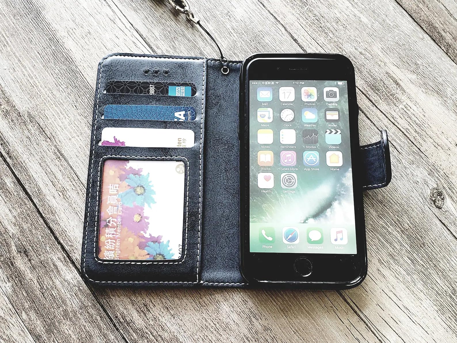 Heart Angel Wing Leather Phone Wallet Case - Compatible with iPhone X/XS/XR/11/12/13/14 Pro Max & Galaxy S23/S22/S21/S20 Ultra/Note 20/10 Plus (Model MN1282) - Detachable Design for Stylish Protection | Perfect for Everyday Use & Travel