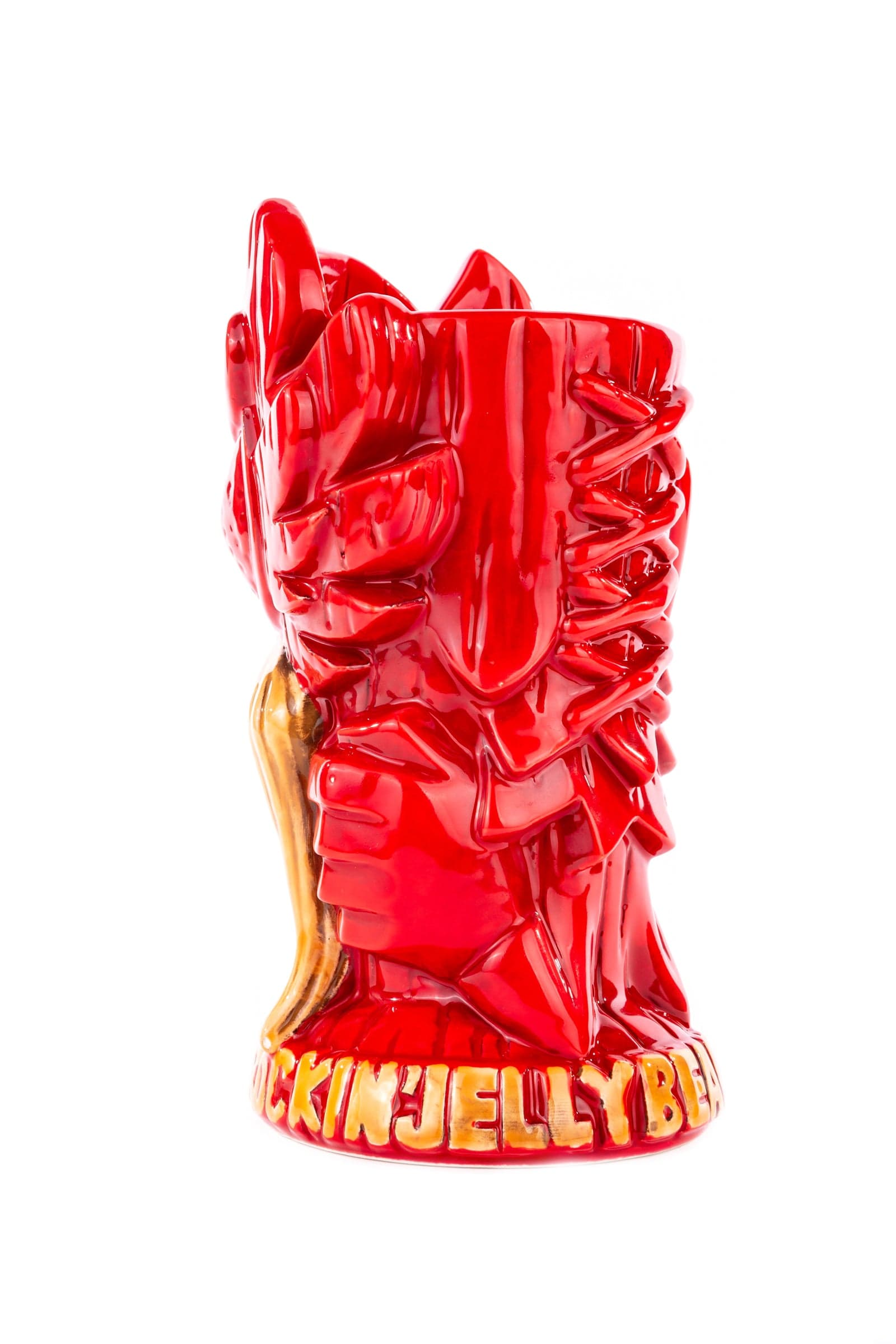 God Bird Man Tiki Mug - Handcrafted Ceramic Tropical Cocktail Cup for Exotic Drinks | Perfect for Luau Parties, Beach Bars & Tiki-Themed Decor
