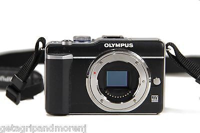 Olympus Pen E-PL1 Mirrorless Digital Camera with 14-42mm Zoom Lens Kit - Black | Compact & Lightweight for Travel, Vlogging & Everyday Photography