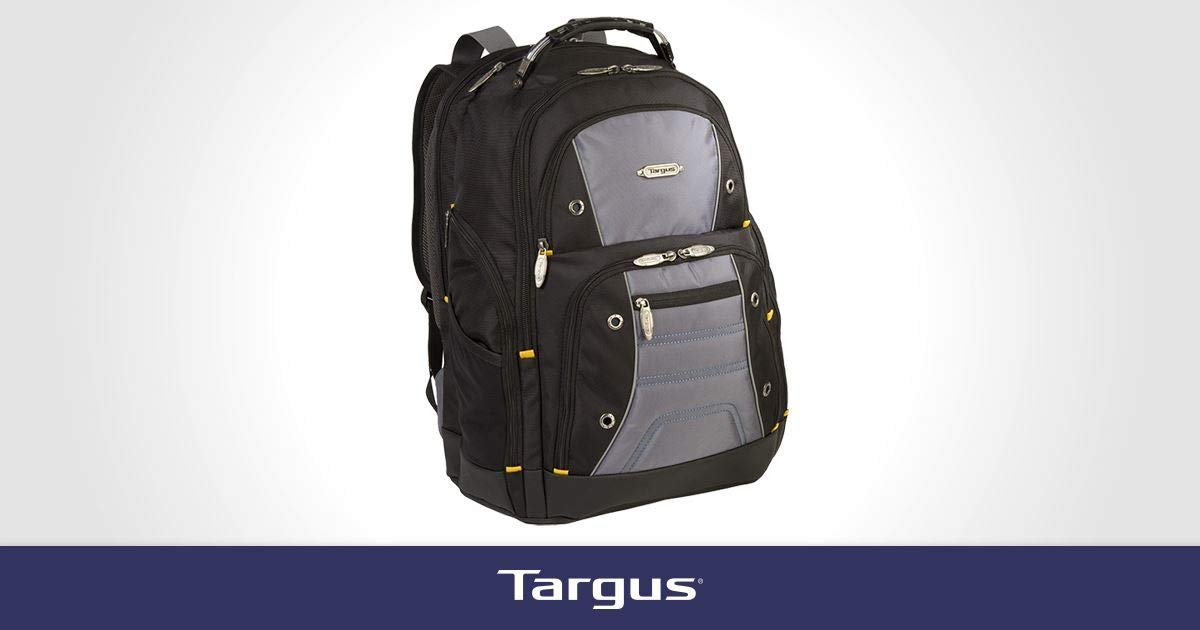 Targus Drifter II Laptop Backpack for Men - Water-Resistant Business & Travel Backpack Fits 17