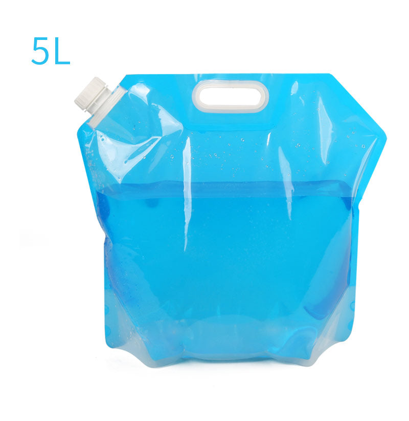 Lightweight PVC Outdoor Camping Water Bag - Portable Foldable Water Container for Hiking, Backpacking & Emergency Preparedness - Perfect for Camping Trips, Survival Kits and Outdoor Adventures