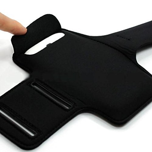 Reflective Running Armband - Adjustable Sports Strap for Alcatel Jitterbug Smart 2, Onyx, Pop 3, Pop Icon & POP ICON 2 - Perfect for Gym, Jogging & Outdoor Workouts