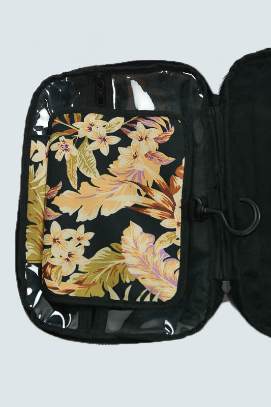 Rip Curl RCA G Ultimate Beauty Travel Case - Black Cosmetic Bag for Makeup & Toiletries | Perfect for Travel, Gym, and Daily Use