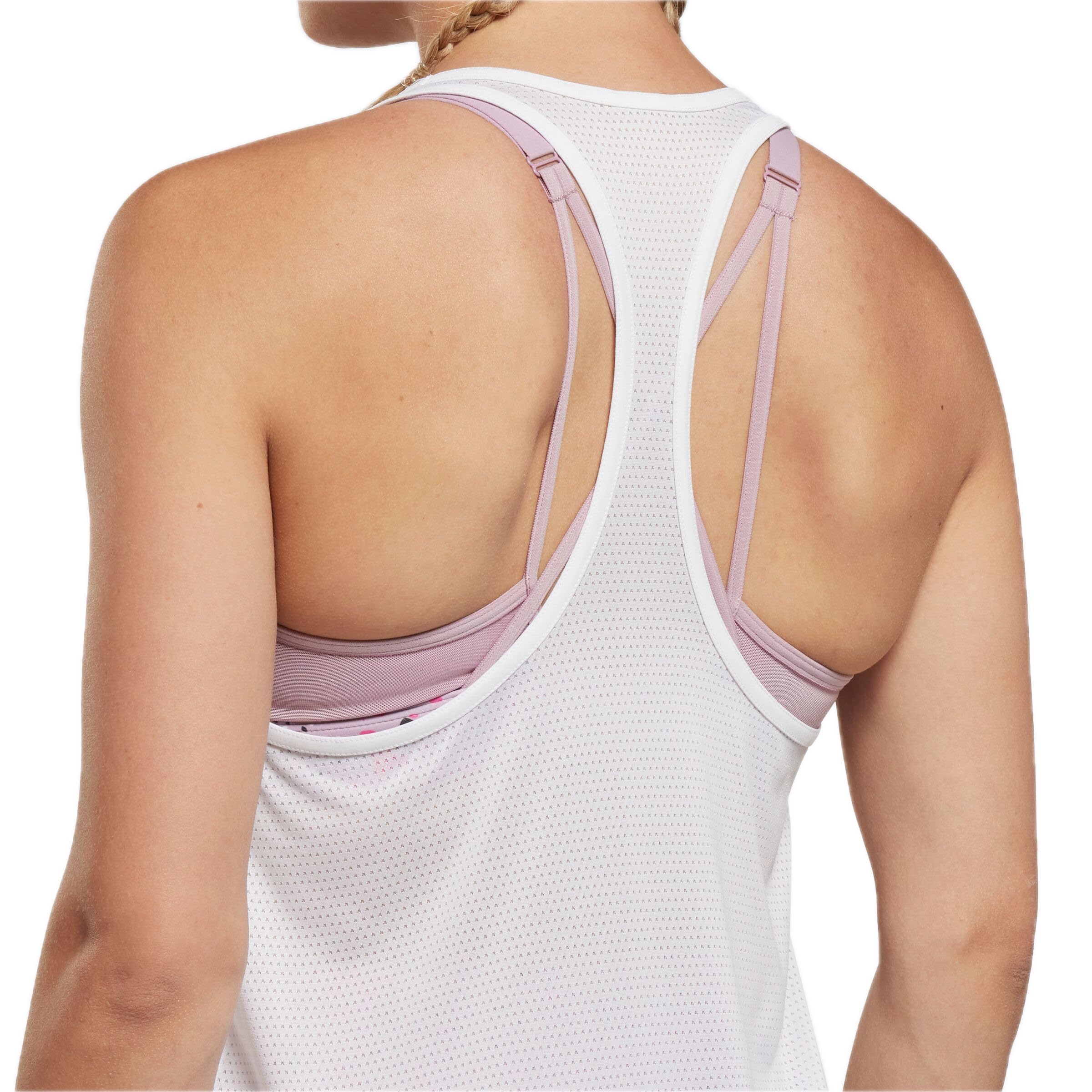 Reebok Women's Workout US Mesh Tank Top - Breathable & Lightweight for Gym, Running & Yoga