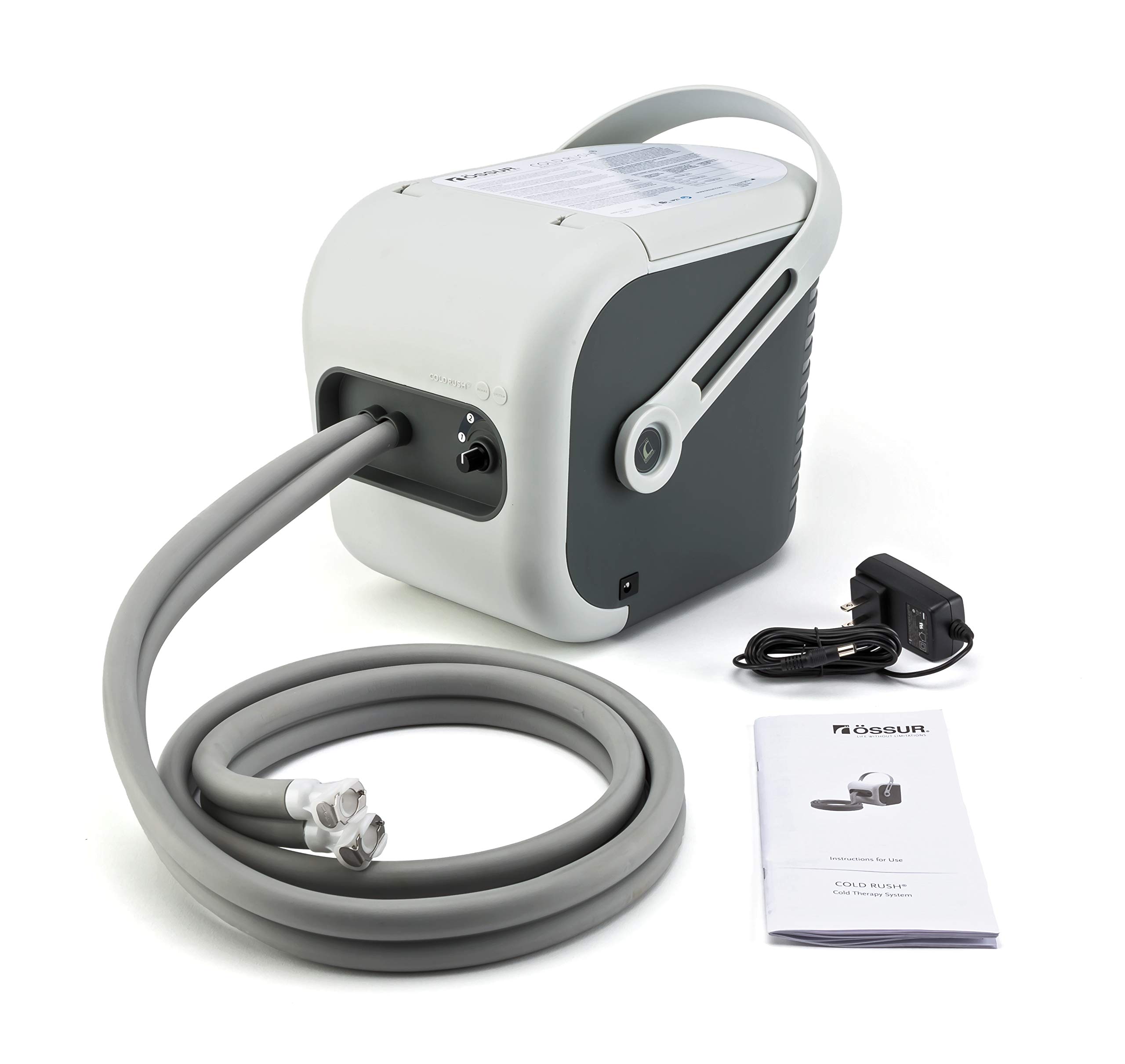 Ossur Cold Rush Cold Therapy Device - Pain Relief for Knee, Ankle & Joint Injuries - USA Unit Only - Ideal for Post-Surgery Recovery & Sports Injury Treatment