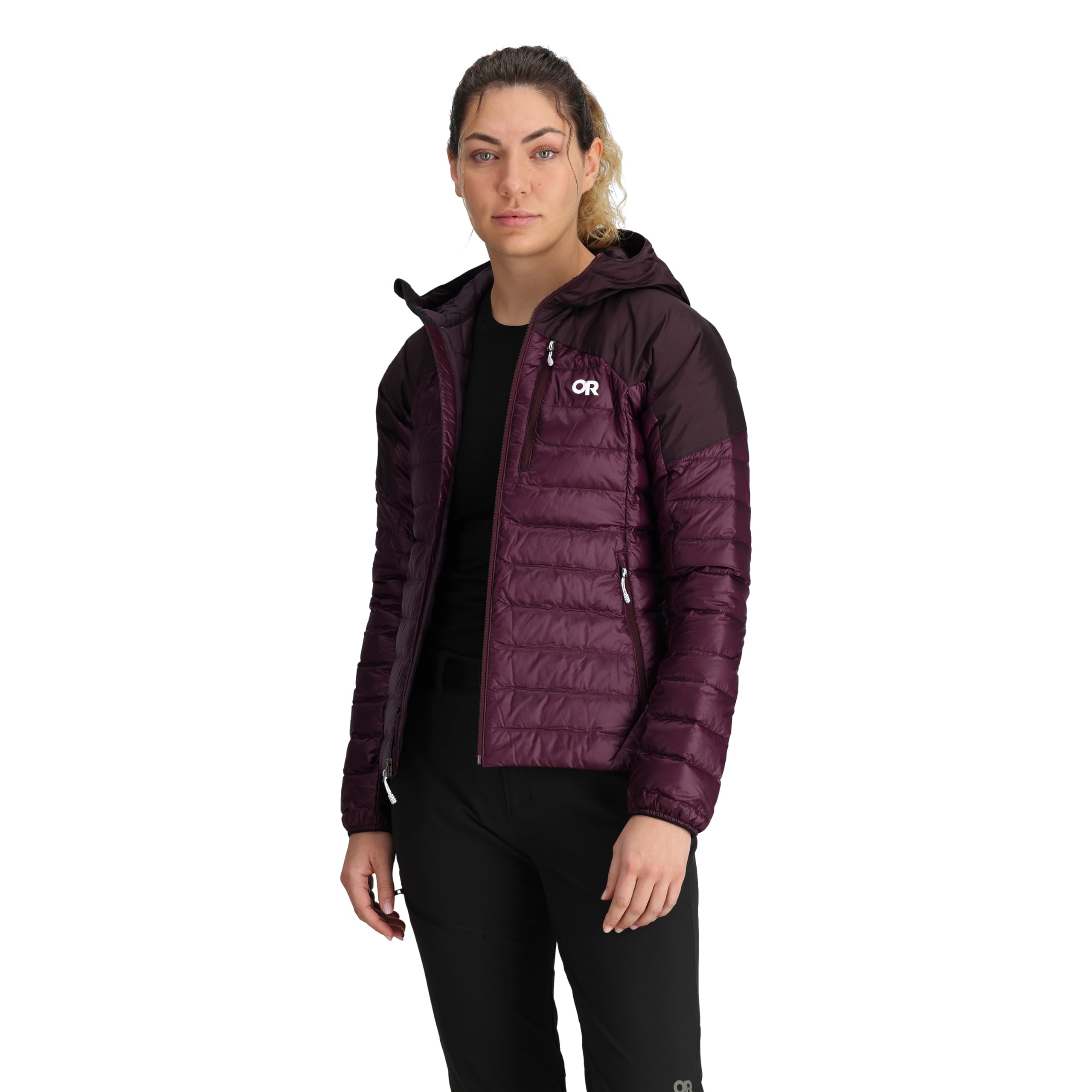 Outdoor Research Women's Helium Down Hoodie - Lightweight Waterproof Winter Jacket for Hiking, Camping & Outdoor Adventures
