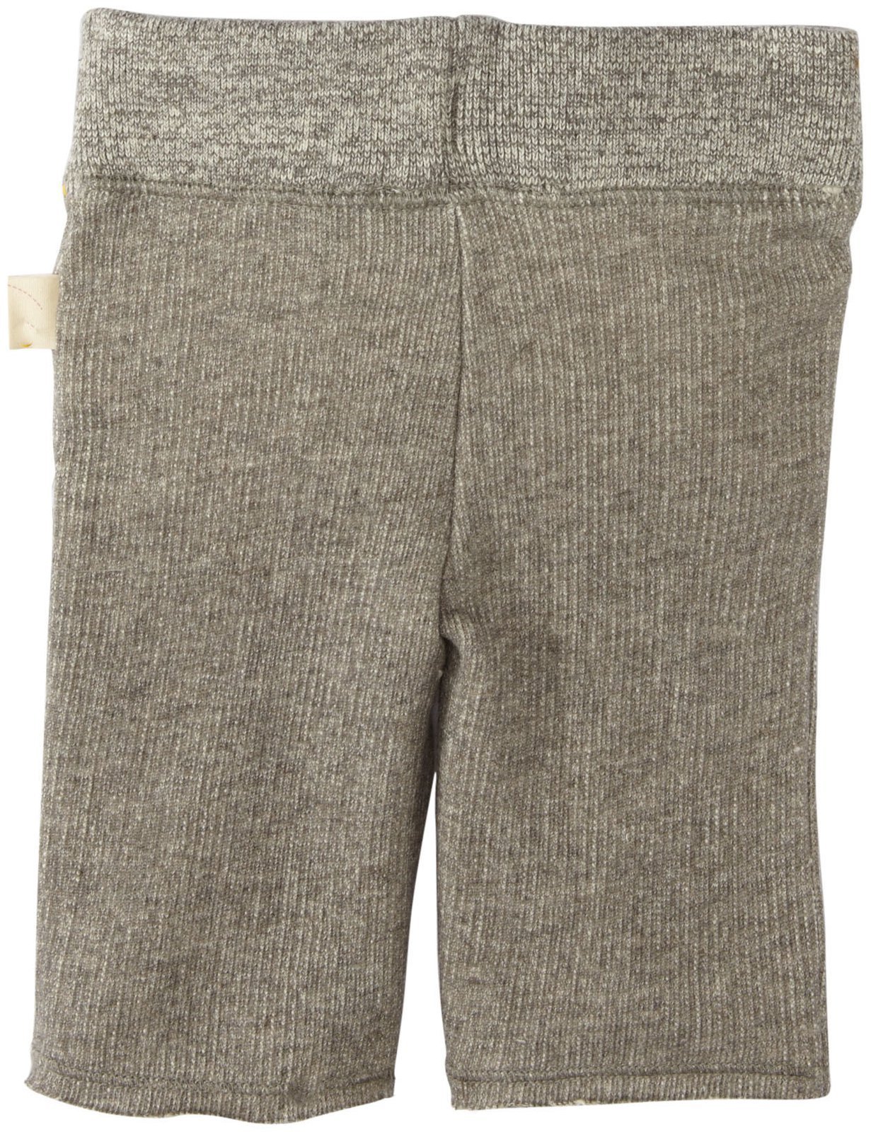 Burt's Bees Baby Girls' Loose Terry Pants - Soft Cotton Comfort for 0-3 Months | Heather Grey | Perfect for Playtime, Naptime & Everyday Wear