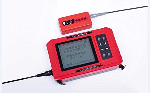 JY-8S Concrete Rebar Locator Scanner - Professional Reinforcement Detector for Construction & Renovation | Find Steel Bars in Walls, Floors & Ceilings | Perfect for Contractors & DIY Projects