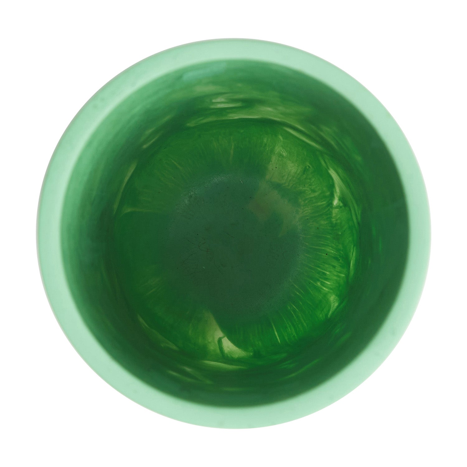 Kalinda Vase - Handcrafted Emerald Green Glass Vase for Home Decor, Wedding Centerpieces & Floral Arrangements
