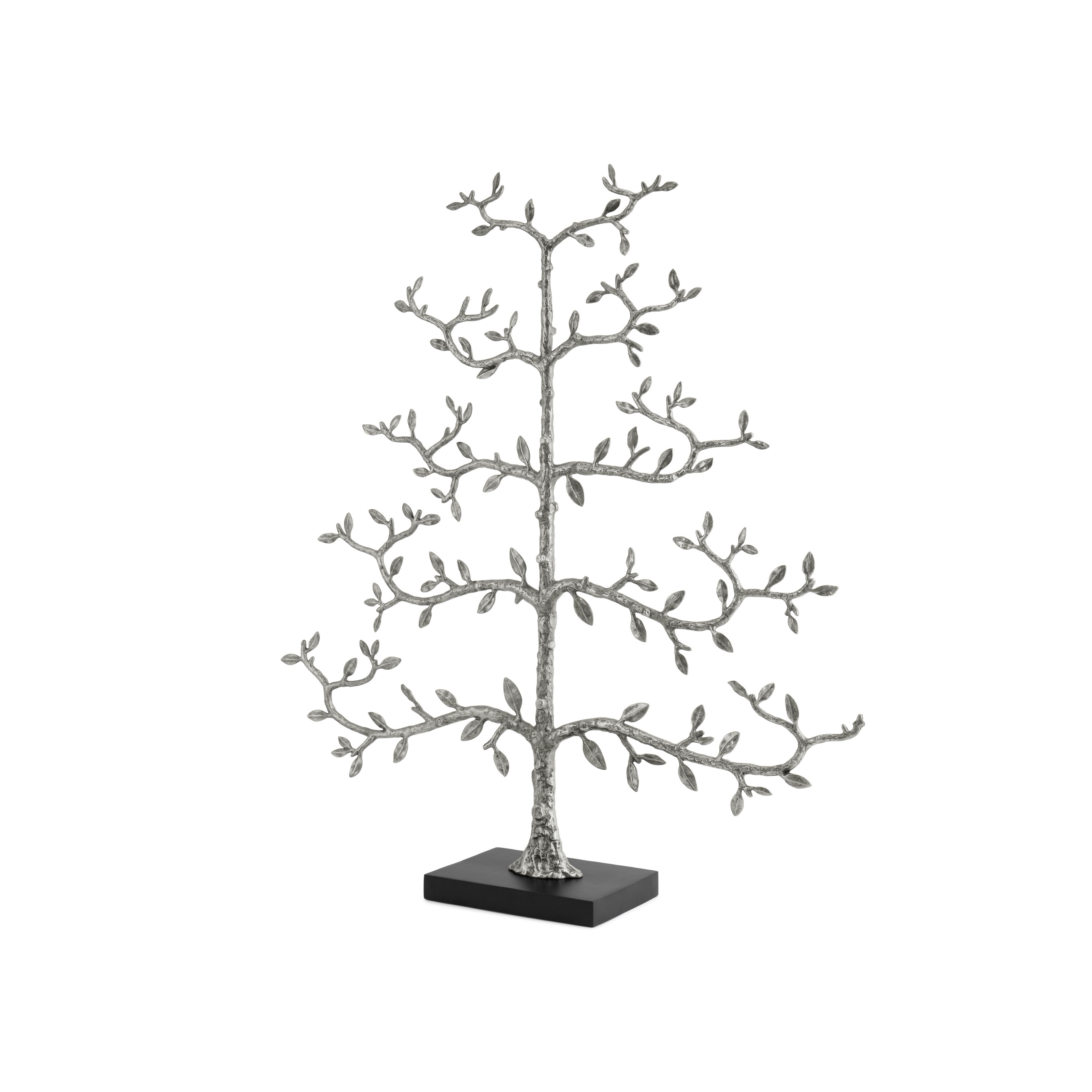 Espalier Christmas Ornament Tree - Elegant Wall-Mounted Holiday Decor for Home, Office & Festive Parties | Perfect for Living Room, Mantel & Winter Weddings