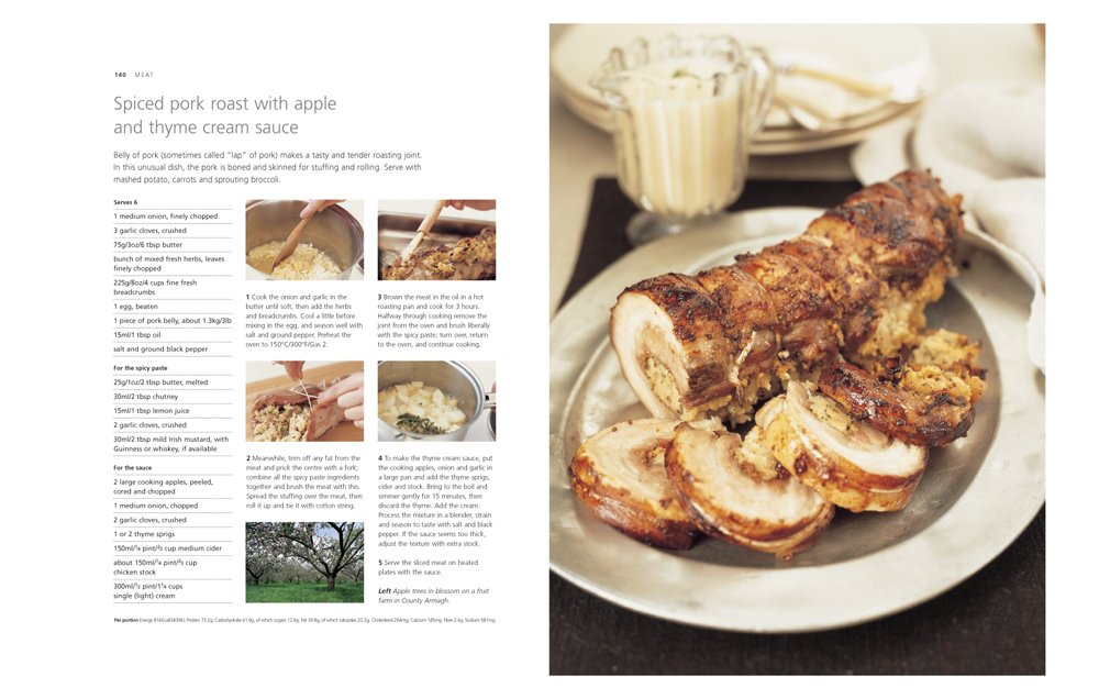 Authentic Irish Kitchen Cookbook: Traditional Recipes, Ingredients & Techniques for 70+ Classic Dishes - Perfect for St. Patrick's Day & Irish-Themed Dinners