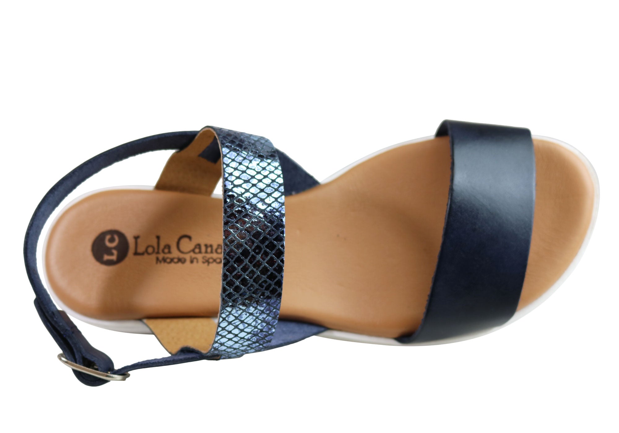 Lola Canales Gab Women's Comfortable Soft Leather Sandals - Handmade in Spain - Perfect for Summer, Beach & Casual Outings