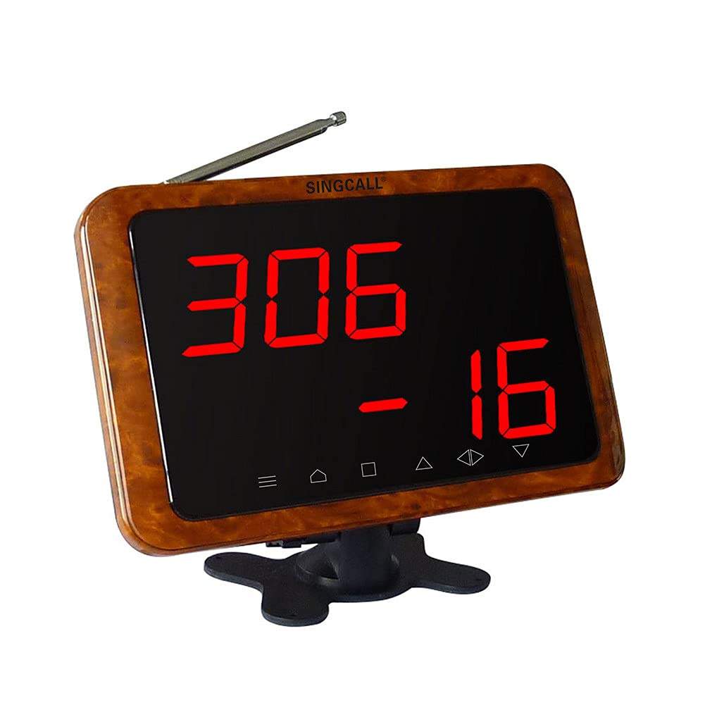 SINGCALL Wireless Cafe Coffee Shop Service System - APE1900 Wireless Display for Order Management (Not for Standalone Use) - Perfect for Restaurants, Cafes, and Quick Service Businesses
